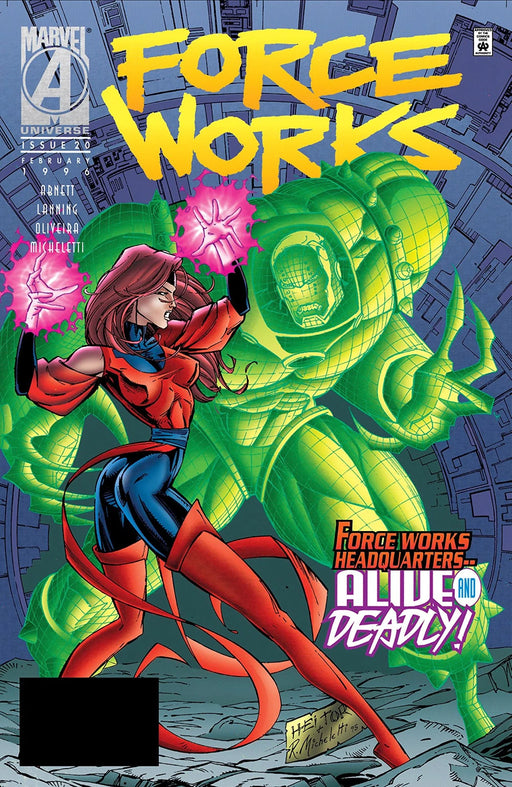 Comic Books Marvel Comics - Force Works (1994) 020 (Cond. FN+) 21706 | Cardboard Memories Inc. 75960601526902011