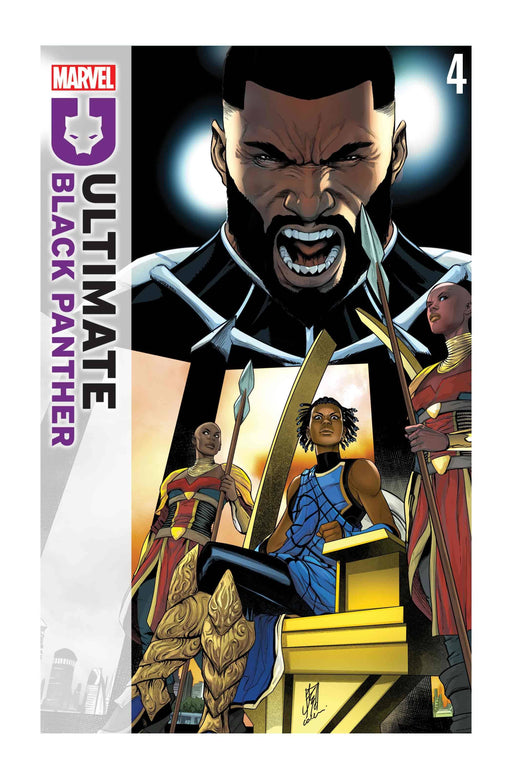 Comic Books Marvel Comics - Ultimate Black Panther 004 (Cond. VF) 21746 - Cardboard Memories Inc.