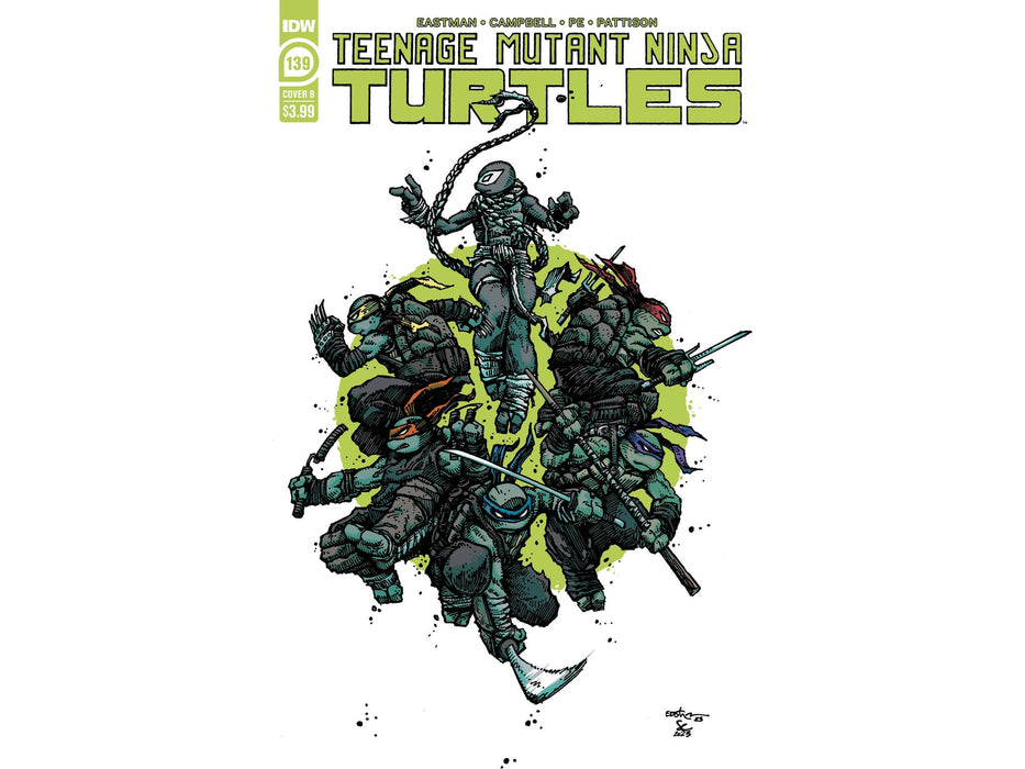 Comic Books IDW - TMNT Ongoing 139 - CVR B Eastman Variant Edition (Cond. VF-) - 18612 - Cardboard Memories Inc.