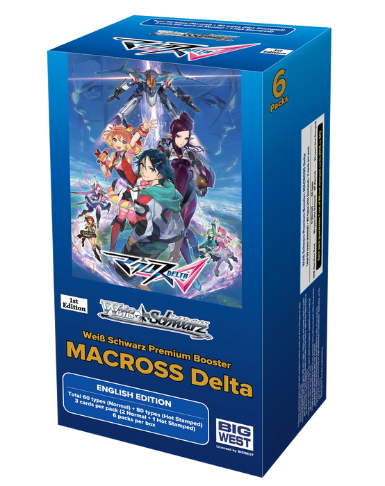 Trading Card Games Bushiroad - Weiss Schwarz - Macros Delta - Premium Booster Box - Cardboard Memories Inc.