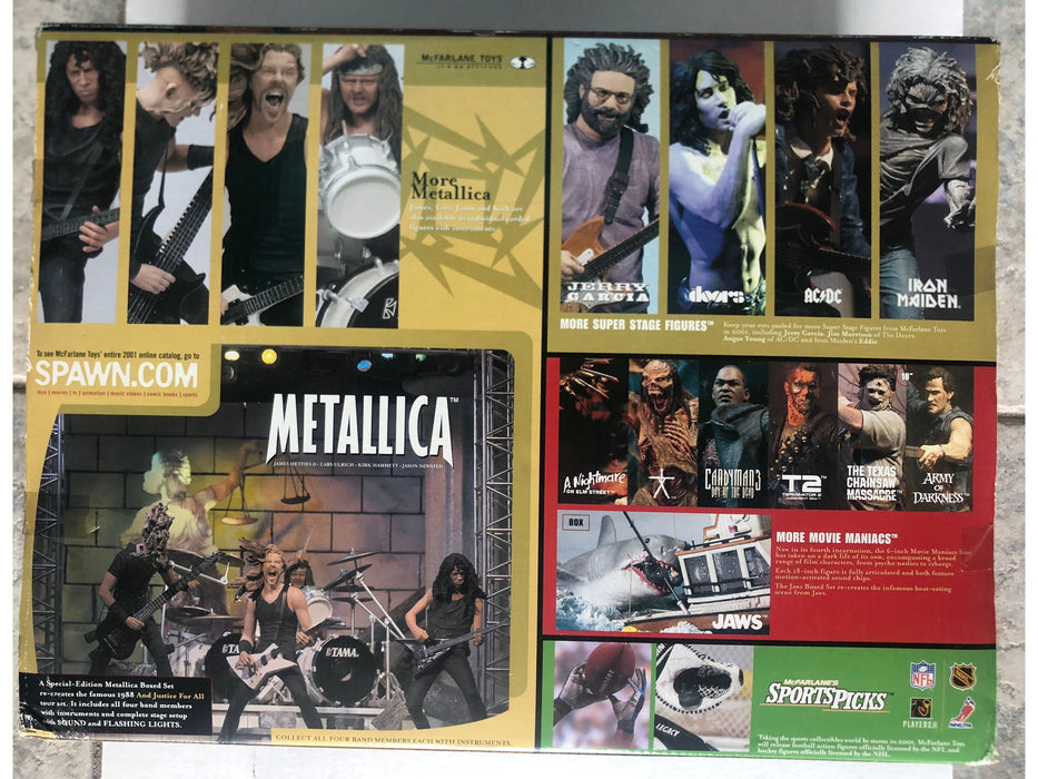 Figure Sets McFarlane Toys - Metallica - Harvesters of Sorrow - Figure Set - Cardboard Memories Inc.