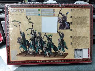 Collectible Miniature Games Games Workshop - Warhammer Fantasy - Vampire Counts - Black Knights/Hexwraiths - 91-10 (2011 Production) - DAMAGED BOX - Cardboard Memories Inc.