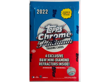 Topps 2022 Baseball Chrome Platinum Anniversary Lite Box — Cardboard ...