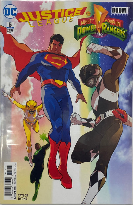 Comic Books DC Comics - Justice League & Power Rangers (2016) 005 (Cond. FN) - 0315 - Cardboard Memories Inc.