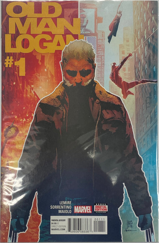 Comic Books Marvel Comics - Old Man Logan (2016) 001 (Cond. FN/VF) - 0324 - Cardboard Memories Inc.