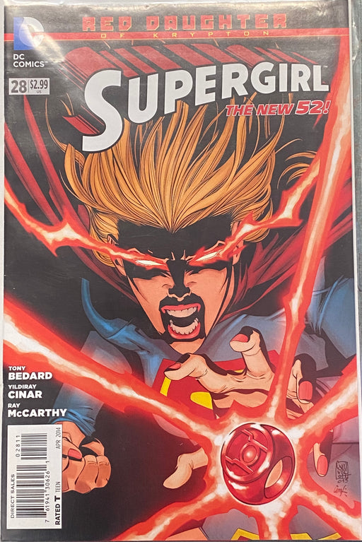 Comic Books DC Comics - Supergirl (2011 5th Series) 028 (Cond. FN) - 0923 - Cardboard Memories Inc.