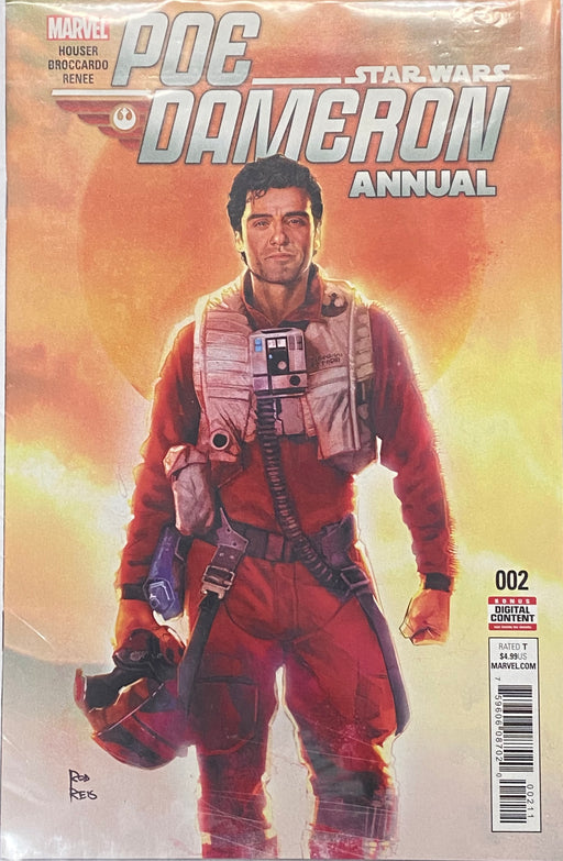 Comic Books Marvel Comics - Poe Dameron Annual (2018) 002 (Cond. FN) - 0887 - Cardboard Memories Inc.