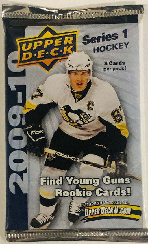 Sports Cards Upper Deck - 2009-10 - Hockey - Series 1 - Retail Pack - Cardboard Memories Inc.