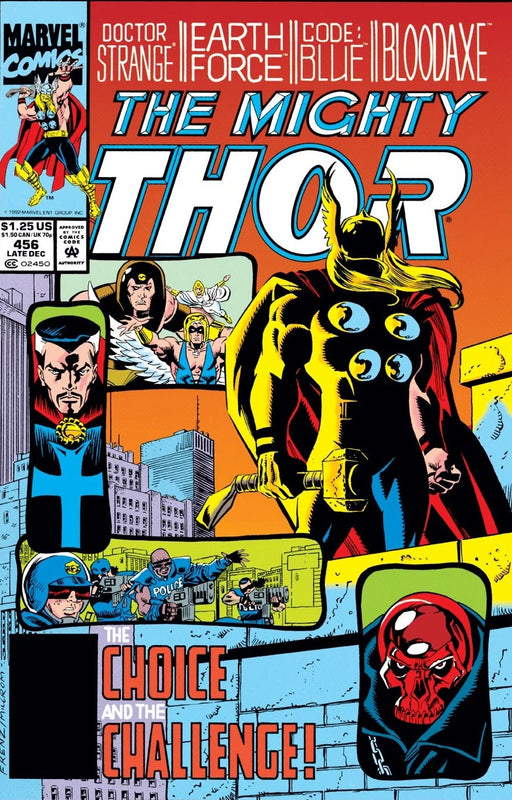 Comic Books Marvel Comics - Thor (1962 1st Series) 456 (Cond. FN-) 22062 - Cardboard Memories Inc.