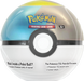 Trading Card Games Pokemon - 2024 - Winter Pokeball Collector Tin - Moon Ball - Cardboard Memories Inc.