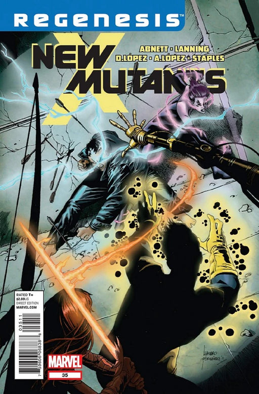 Comic Books Marvel Comics - New Mutants (2009 3rd Series) 035 (Cond. FN+) 21848 - Cardboard Memories Inc.