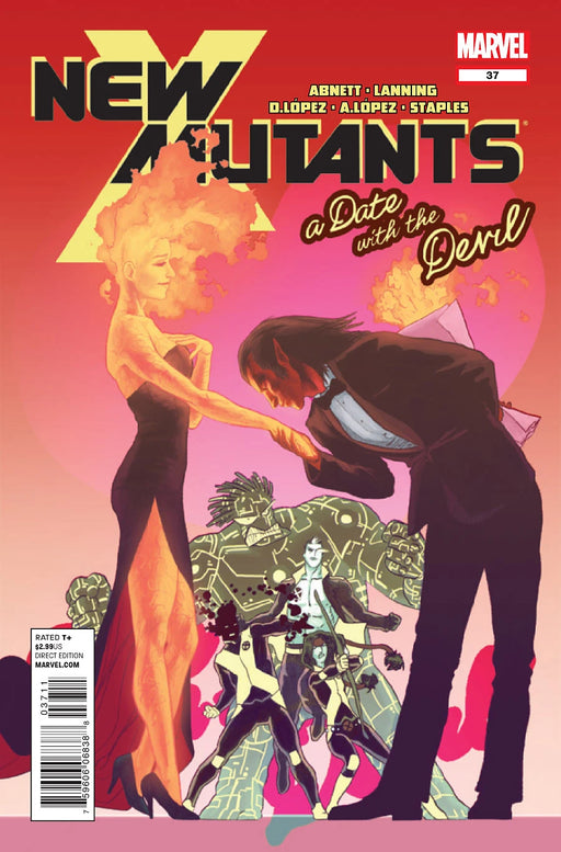 Comic Books Marvel Comics - New Mutants (2009 3rd Series) 037 (Cond. FN) 21850 - Cardboard Memories Inc.
