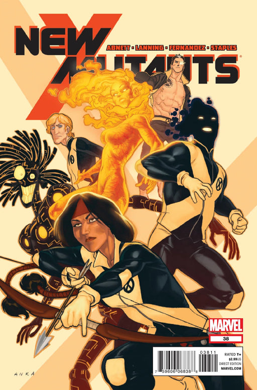 Comic Books Marvel Comics - New Mutants (2009 3rd Series) 038 (Cond. FN-) 21851 - Cardboard Memories Inc.