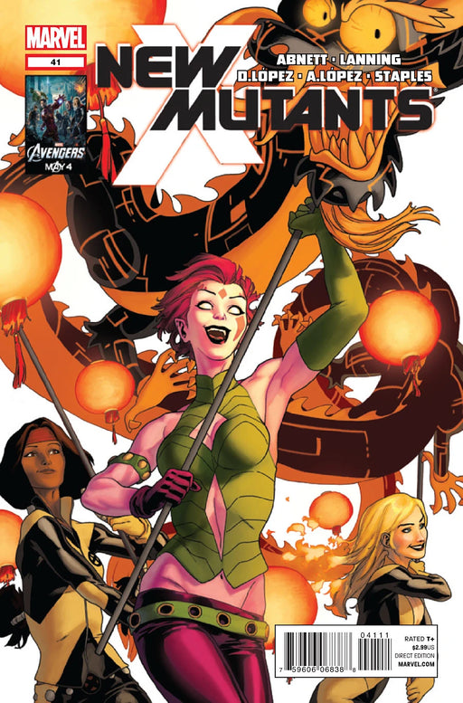 Comic Books Marvel Comics - New Mutants (2009 3rd Series) 041 (Cond. FN+) 21854 - Cardboard Memories Inc.
