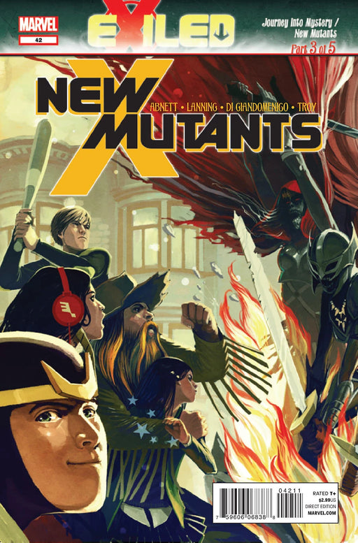 Comic Books Marvel Comics - New Mutants (2009 3rd Series) 042 (Cond. FN) 21855 - Cardboard Memories Inc.