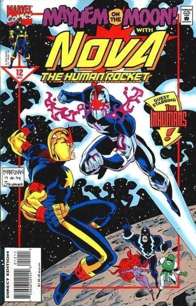 Comic Books Marvel Comics - Nova (1994 2nd Series) 012 (Cond. FN+) 21680 - Cardboard Memories Inc.