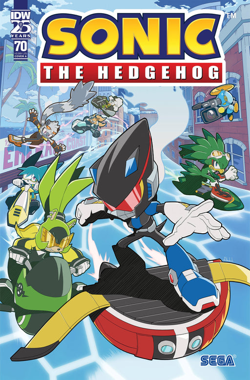 Comic Books IDW Comics - Sonic the Hedgehog 070 - CVR A Hammerstrom Variant Edition (Cond. VF-) 22279 - Cardboard Memories Inc.