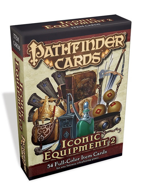 Board Games Paizo - Pathfinder - Iconic Equipment Deck 002 - Cardboard Memories Inc.