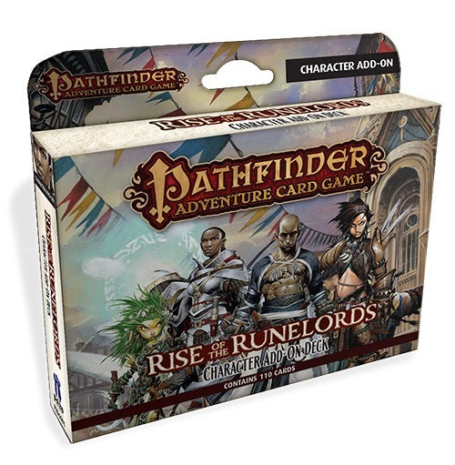 Board Games Paizo - Pathfinder Adventure Card Game - Rise of the Runelords - Character Add-on Deck - Cardboard Memories Inc.