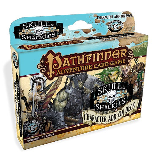 Board Games Paizo - Pathfinder Adventure Card Game - Skull & Shackles - Character Add-on Deck C - Cardboard Memories Inc.