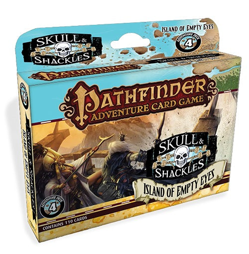 Board Games Paizo - Pathfinder Adventure Card Game - Skull & Shackles - Island of Empty Eyes Adventure Deck 004 - Cardboard Memories Inc.