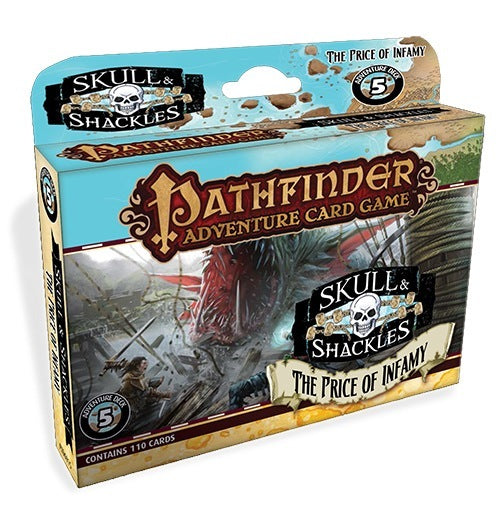 Board Games Paizo - Pathfinder Adventure Card Game - Skull & Shackles - Price of Infamy Adventure Deck 005 - Cardboard Memories Inc.