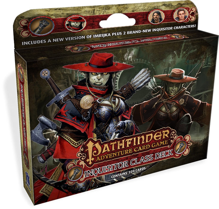 Board Games Paizo - Pathfinder Adventure Card Game - Inquisitor Class Deck - Cardboard Memories Inc.