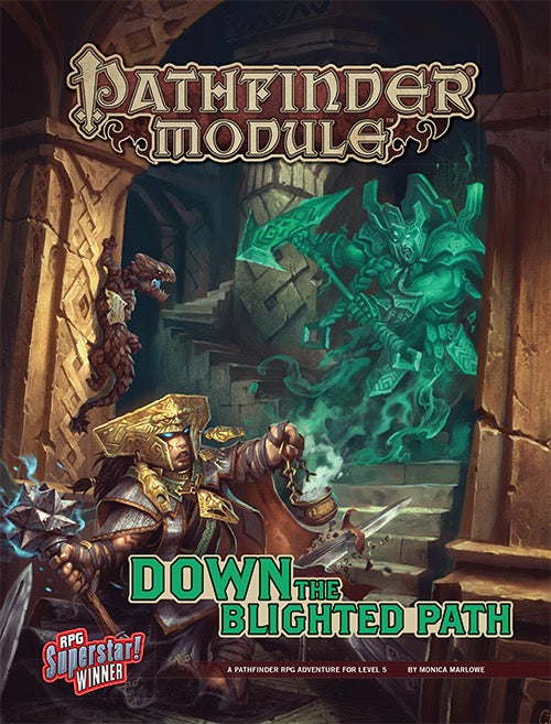 Paizo - Pathfinder - 3.5 OLG Module - Down the Blighted Path - PF0033 |
Cardboard Memories Inc.
978160125815152499