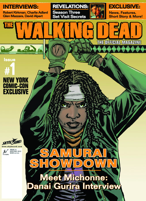 Magazine Titan Comics - Walking Dead Magazine 001 - NYCC Exclusive Cover (Cond. FN) - MG0037 - Cardboard Memories Inc.