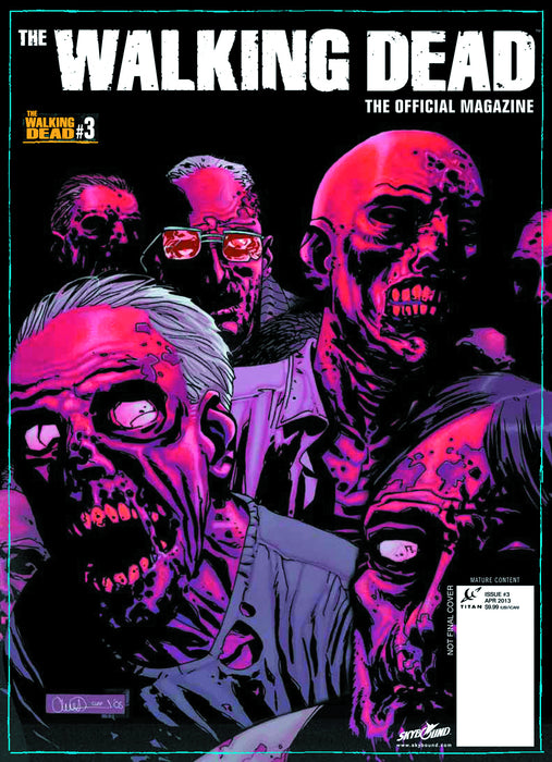 Magazine Titan Comics - Walking Dead Magazine 003 (Cond. VF-) - MG0034 - Cardboard Memories Inc.