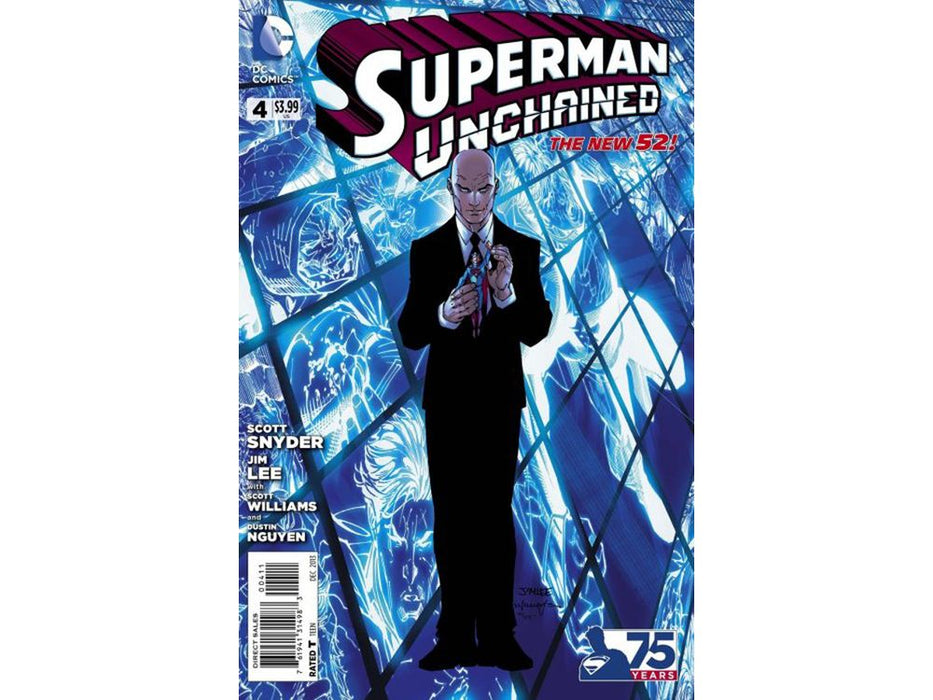 Comic Books DC Comics - Superman Unchained 004 (Cond. VF-) 18024 - Cardboard Memories Inc.