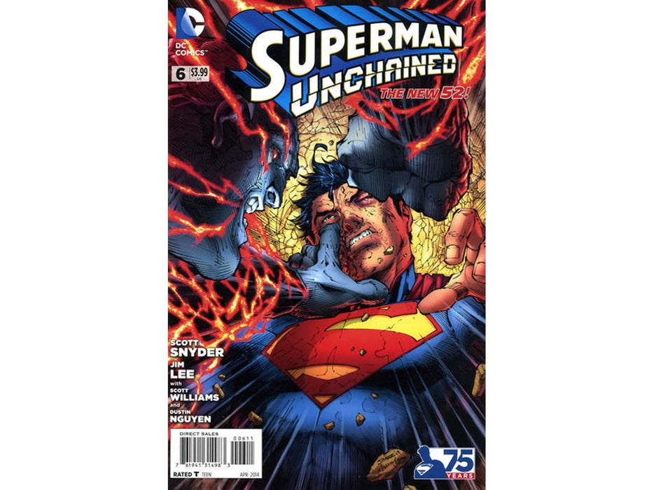 Comic Books DC Comics - Superman Unchained 006 (Cond. VF-) 18217 - Cardboard Memories Inc.