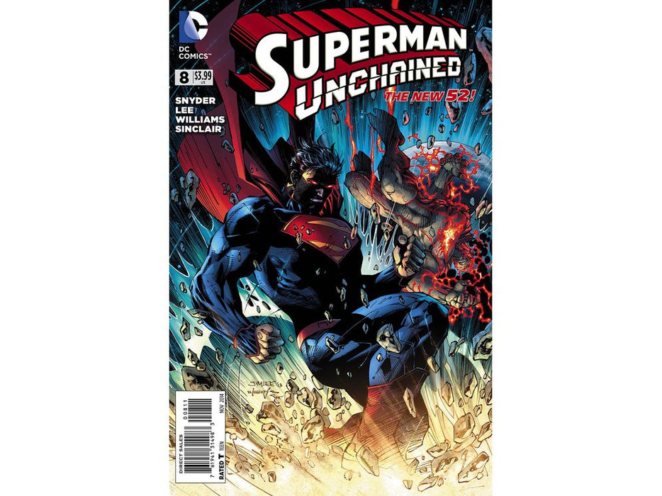 Comic Books DC Comics - Superman Unchained 008 (Cond. VF-) 18023 - Cardboard Memories Inc.