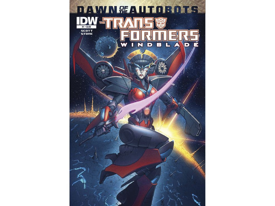 Comic Books, Hardcovers & Trade Paperbacks IDW - Transformers Windblade 001 (Cond. VF-) 17842 - Cardboard Memories Inc.