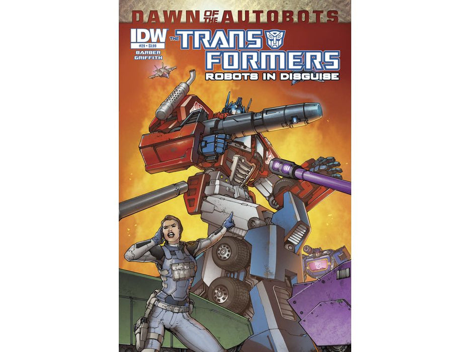 Comic Books, Hardcovers & Trade Paperbacks IDW - Transformers Robots in Disguise (2014) 029 Dawn of The Autobots (Cond. VF-) - 17863 - Cardboard Memories Inc.