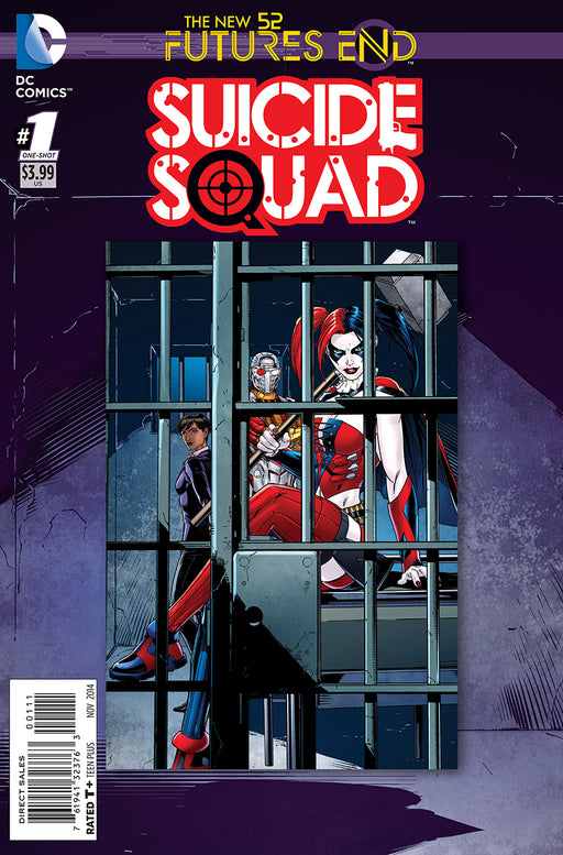 Comic Books DC Comics - New Suicide Squad Future's End (2014) 001 - Lenticular Cover Variant Edition (Cond. FN) - 22536 - Cardboard Memories Inc.