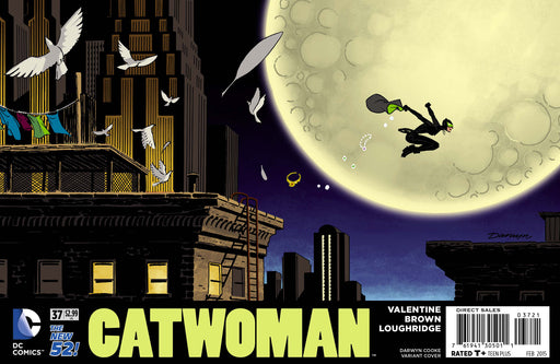 Comic Books DC Comics - Catwoman (2014) 037 - Darwyn Cooke Variant Edition (Cond. FN) - 0377 - Cardboard Memories Inc.