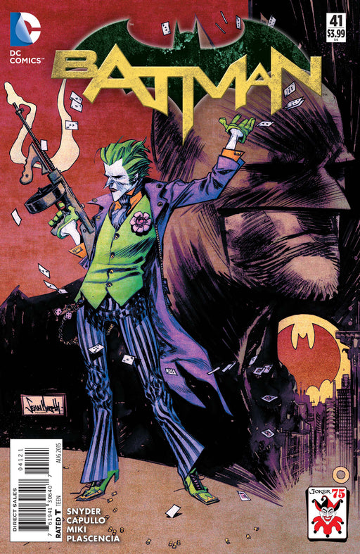 Comic Books DC Comics - Batman 041 - The Joker Variant (Cond. VG) - 1395 - Cardboard Memories Inc.