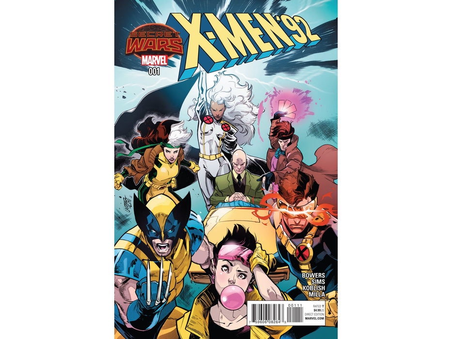 Comic Books Marvel Comics - X-Men '92 (2015) 001 (Cond. FN+) 20529 - Cardboard Memories Inc.