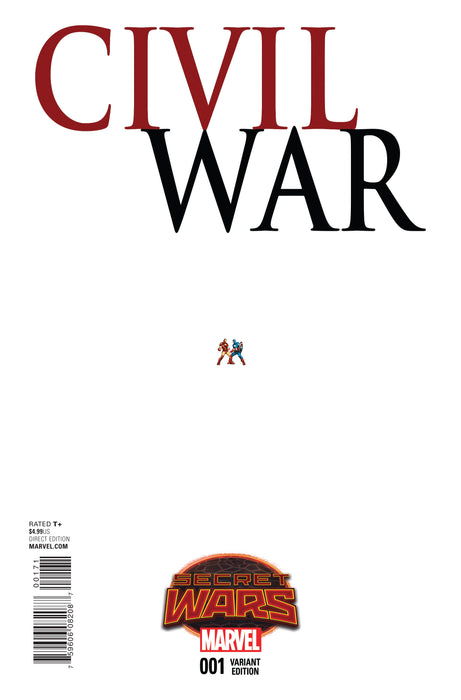 Comic Books Marvel Comics - Civil War (2015) 001 - Ant-Sized Variant (Cond. VG+) 0405 - Cardboard Memories Inc.