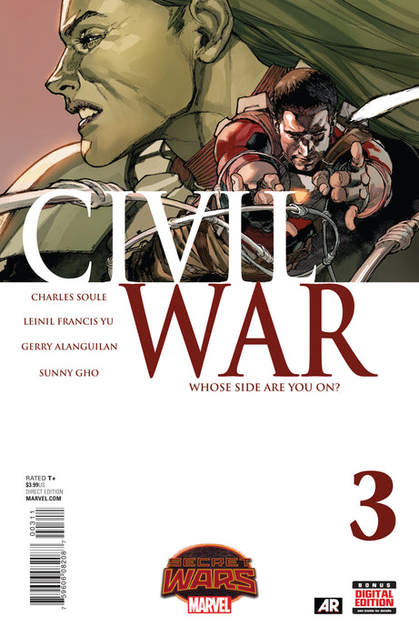 Comic Books Marvel Comics - Civil War (2015) 003 (Cond. FN+) 0408 - Cardboard Memories Inc.