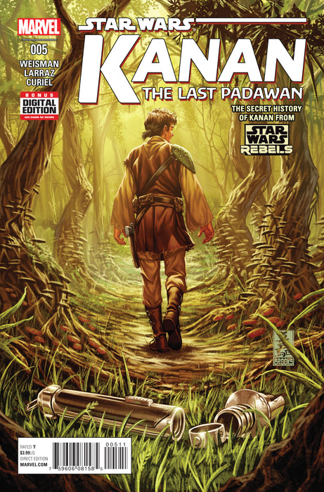 Comic Books Marvel Comics - Star Wars Kanan The Last Padawan 005 (Cond. VF-) 1025 - Cardboard Memories Inc.