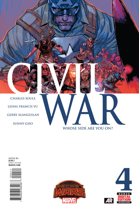 Comic Books Marvel Comics - Civil War 004 (Cond. FN+) 0410 - Cardboard Memories Inc.