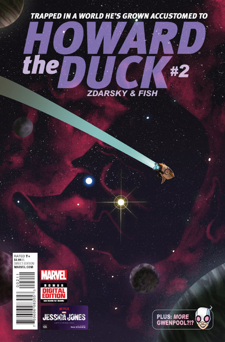 Comic Books Marvel Comics - Howard The Duck (2015 5th Series) 002 (Cond. FN) - 1273 - Cardboard Memories Inc.