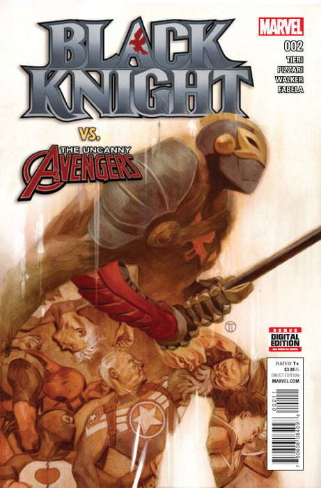 Comic Books Marvel Comics - Black Knight (2015 2nd Series) 002 (Cond. FN-) - 1425 - Cardboard Memories Inc.