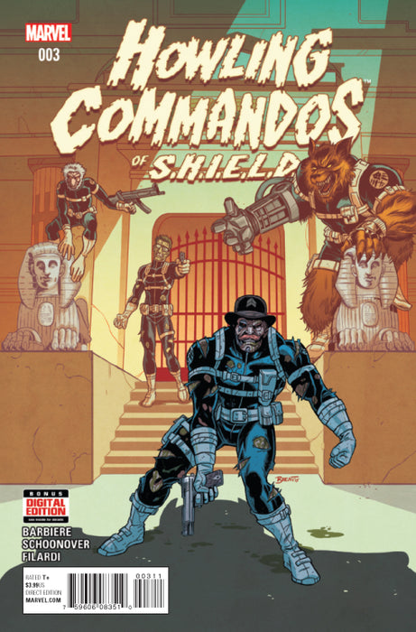 Comic Books Marvel Comics - Howling Commandos of SHIELD (2015) 003 (Cond. FN) - 1277 - Cardboard Memories Inc.