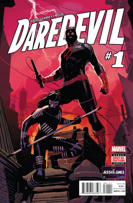 Comic Books Marvel Comics - Daredevil (2016 5th Series) 001 (Cond. FN) - 1537 - Cardboard Memories Inc.