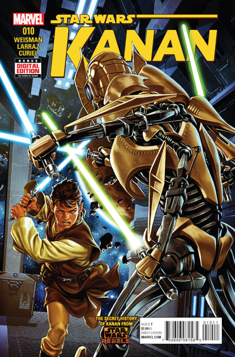 Comic Books Marvel Comics - Star Wars Kanan The Last Padawan 010 (Cond. VF-) 1029 - Cardboard Memories Inc.