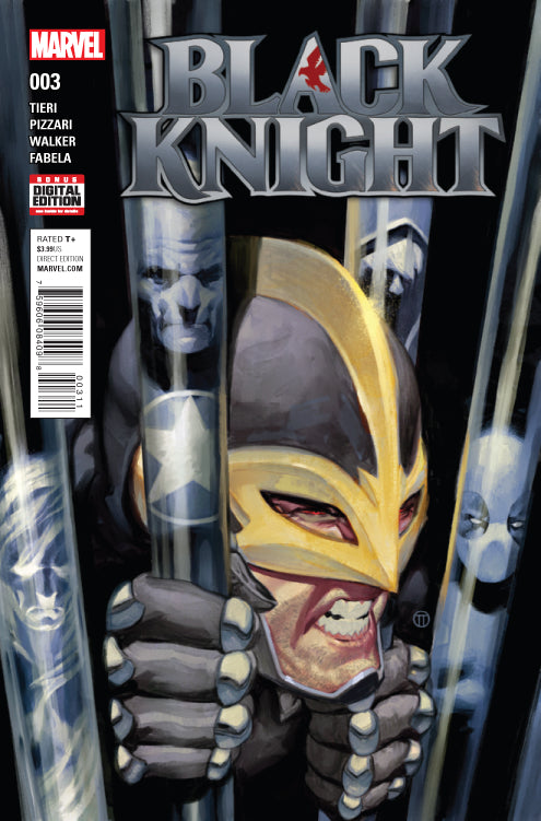 Comic Books Marvel Comics - Black Knight (2015 2nd Series) 003 (Cond. FN-) - 1426 - Cardboard Memories Inc.