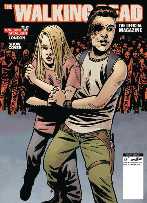 Magazine Titan Comics - Walking Dead Magazine 005 (Cond. FN) MG0083 - Cardboard Memories Inc.